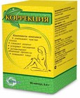 КОРРЕКЦИЯ КАПС. 0,4Г №80 (БАД) - Киржач